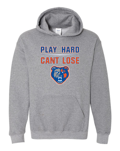 Grand Oaks Grizzlies Play Hard, Can't Lose Men's Hoodie