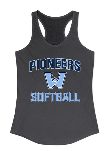 Watauga Pioneers Softball #1 Women's Tank Top