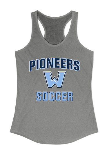 Watauga Pioneers Soccer #1 Women's Tank Top