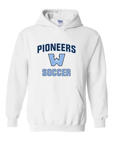 Watauga Pioneers Soccer #1 Men's Hoodie