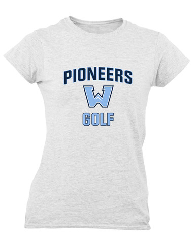 Watauga Pioneers Golf Women's Premium SS T-Shirt