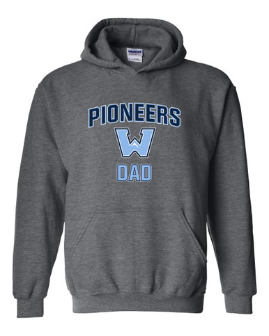 Watauga Pioneers Dad Men's Hoodie