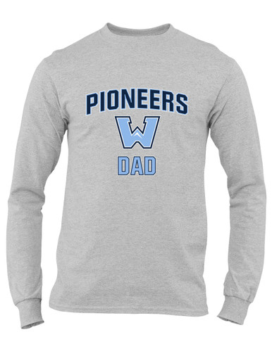Watauga Pioneers Dad Men's Premium LS T-Shirt
