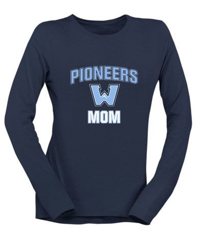 Watauga Pioneers Mom Women's LS T-Shirt