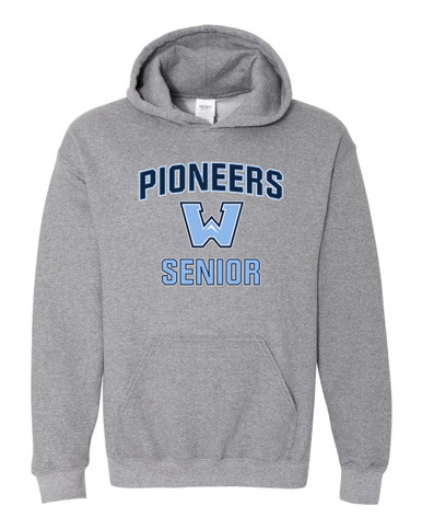 Watauga Pioneers Senior #1 Men's Hoodie