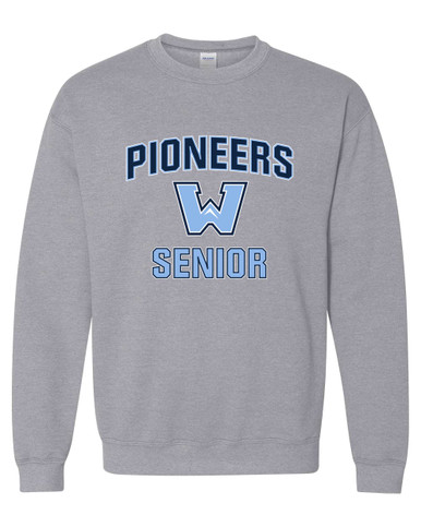 Watauga Pioneers Senior #1 Men's Sweatshirt
