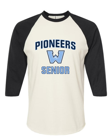 Watauga Pioneers Senior #1 Men's Baseball T-Shirt