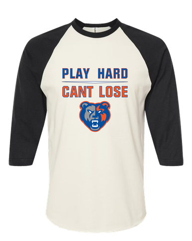 Grand Oaks Grizzlies Play Hard, Can't Lose Men's Baseball T-Shirt