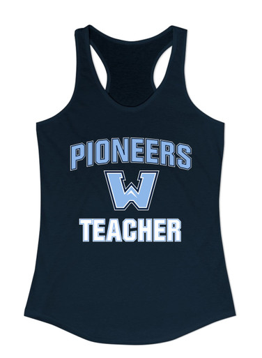 Watauga Pioneers Teacher Women's Tank Top