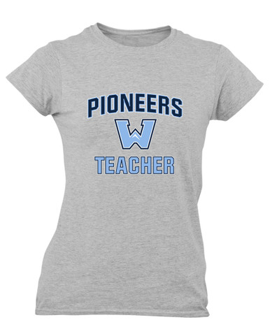 Watauga Pioneers Teacher Women's Premium SS T-Shirt