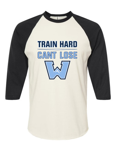 Watauga Pioneers Train Hard, Can't Lose Men's Baseball T-Shirt