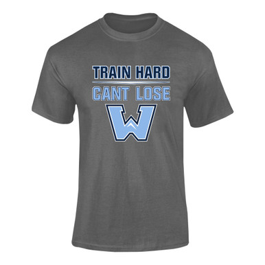 Watauga Pioneers Train Hard, Can't Lose Men's SS T-Shirt