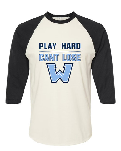 Watauga Pioneers Play Hard, Can't Lose Women's Baseball T-Shirt