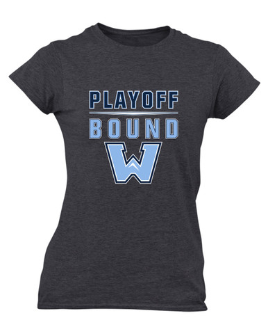 Watauga Pioneers Playoff Bound Women's Premium SS T-Shirt