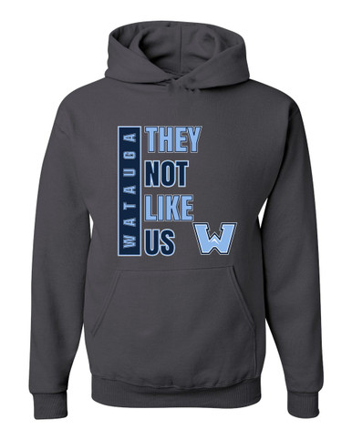 Watauga Pioneers They Not Like Us #1 Men's Premium Hoodie