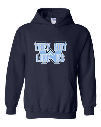 Watauga Pioneers They Not Like Us #2 Men's Hoodie