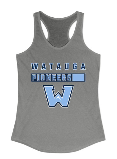 Watauga Pioneers Mascot #7 Women's Tank Top