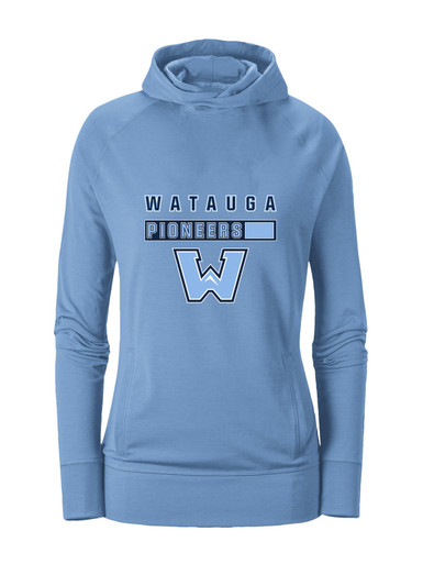 Watauga Pioneers Mascot #7 Women's Hoodie