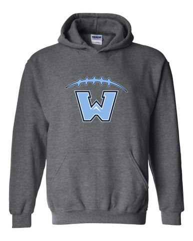 Watauga Pioneers Football #2 Men's Hoodie