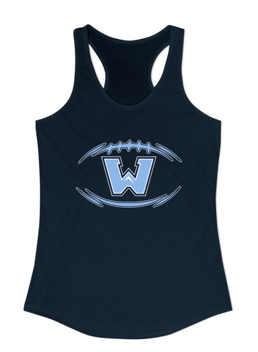 Watauga Pioneers Football #3 Women's Tank Top