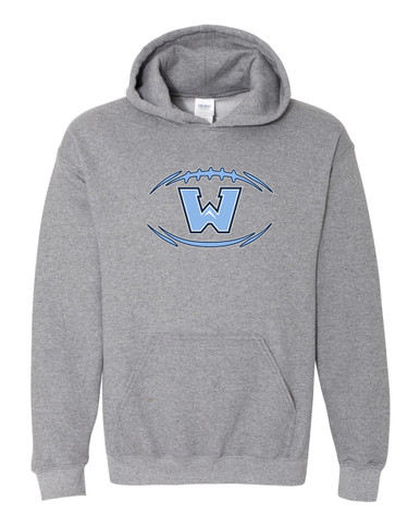Watauga Pioneers Football #3 Men's Hoodie