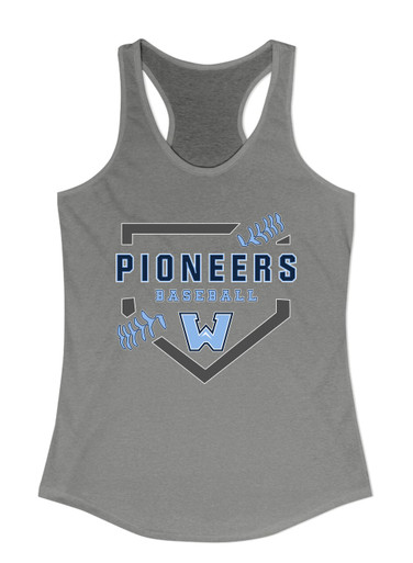 Watauga Pioneers Baseball #2 Women's Tank Top