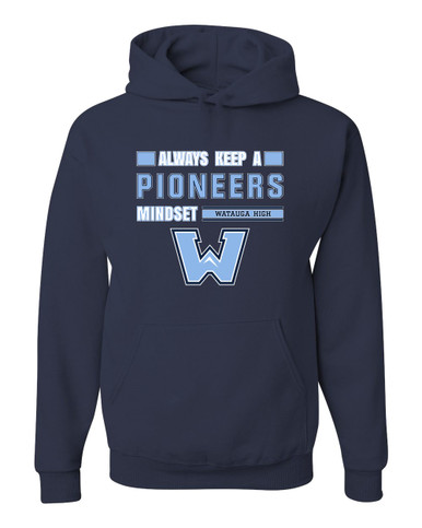Watauga Pioneers Mindset Men's Premium Hoodie