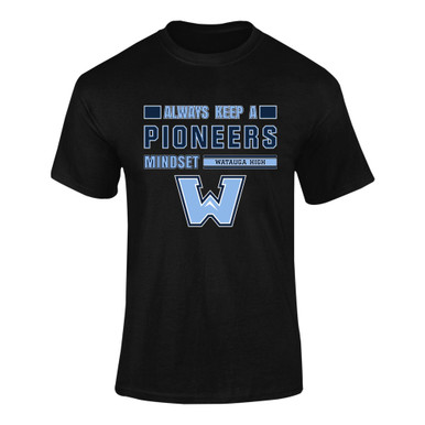 Watauga Pioneers Mindset Men's Premium SS T-Shirt
