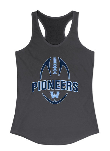 Watauga Pioneers Football #5 Women's Tank Top