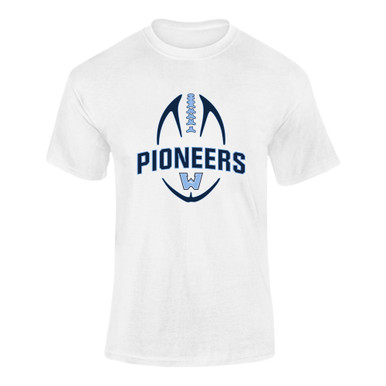 Watauga Pioneers Football #5 Men's Premium SS T-Shirt