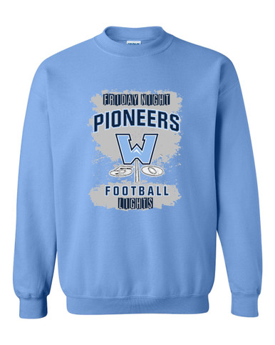 Watauga Pioneers Football #6 Men's Sweatshirt