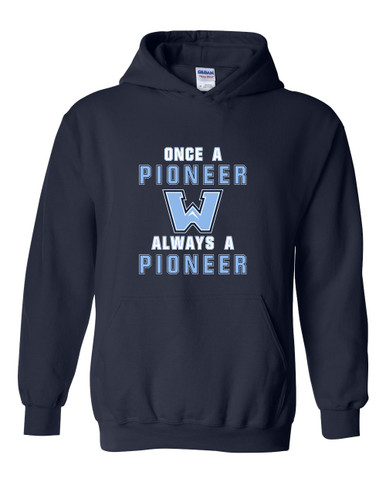 Watauga Pioneers Once A Men's Hoodie