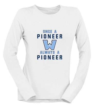 Watauga Pioneers Once A Women's Premium LS T-Shirt