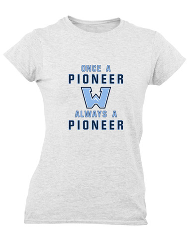 Watauga Pioneers Once A Women's Premium SS T-Shirt