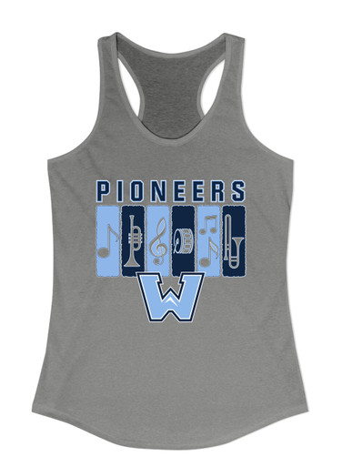 Watauga Pioneers Band # 2 Women's Tank Top