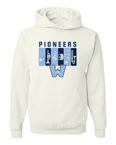 Watauga Pioneers Band # 2 Men's Premium Hoodie