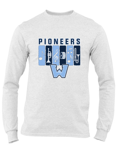 Watauga Pioneers Band # 2 Men's Premium LS T-Shirt
