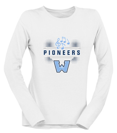 Watauga Pioneers Band # 3 Women's Premium LS T-Shirt