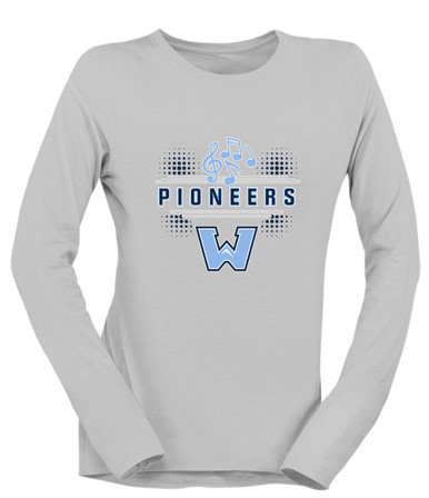 Watauga Pioneers Band # 3 Women's LS T-Shirt