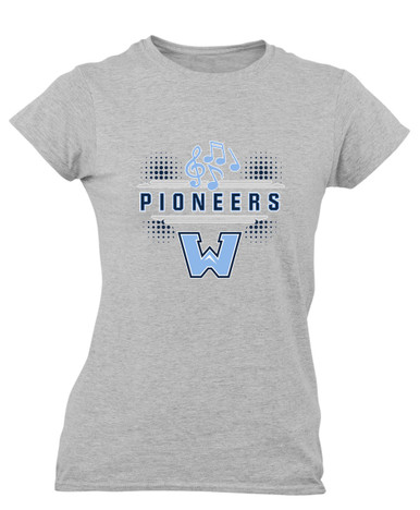 Watauga Pioneers Band # 3 Women's Premium SS T-Shirt