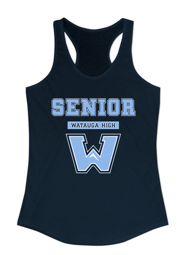 Watauga Pioneers Senior #2 Women's Tank Top
