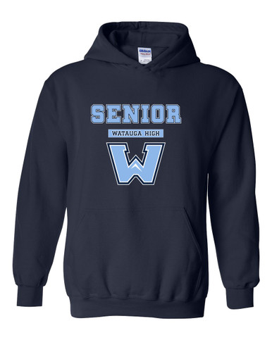 Watauga Pioneers Senior #2 Men's Hoodie