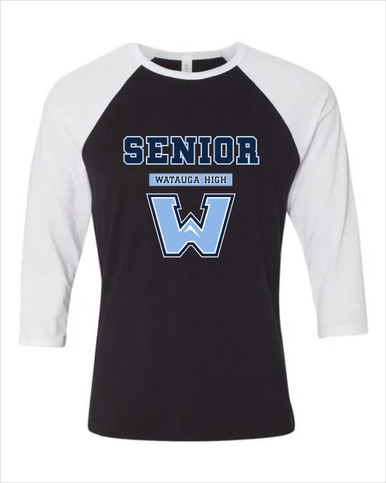 Watauga Pioneers Senior #2 Men's Baseball T-Shirt