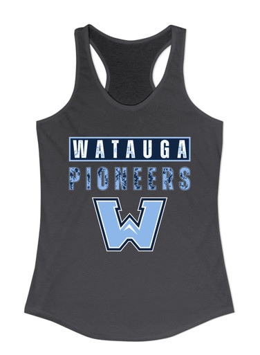 Watauga Pioneers Mascot #9 Women's Tank Top