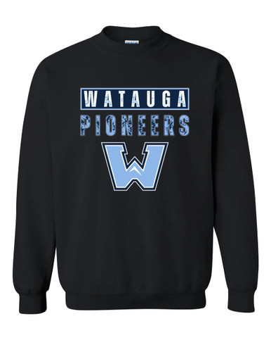 Watauga Pioneers Mascot #9 Men's Sweatshirt