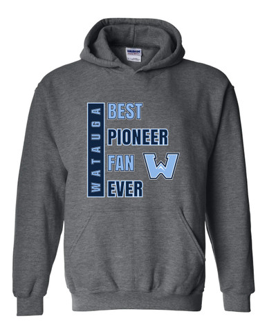 Watauga Pioneers Best Pioneer Fan Men's Hoodie