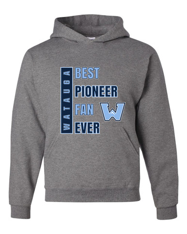 Watauga Pioneers Best Pioneer Fan Men's Premium Hoodie