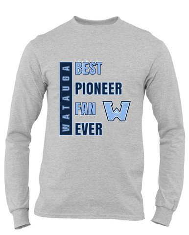 Watauga Pioneers Best Pioneer Fan Men's Premium LS T-Shirt