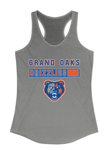 Grand Oaks Grizzlies Mascot #7 Women's Tank Top