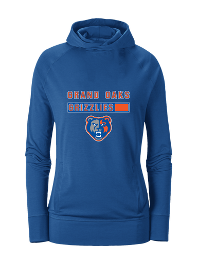 Grand Oaks Grizzlies Mascot #7 Women's Hoodie